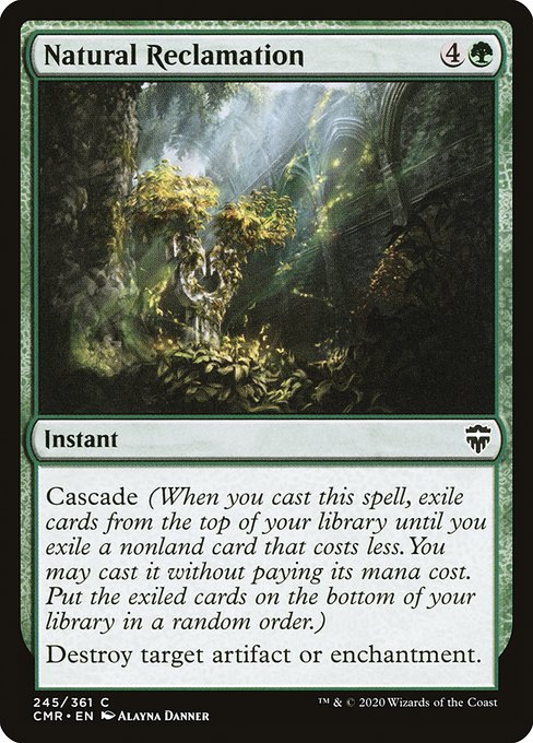 Natural Reclamation - Commander Legends - C - 245