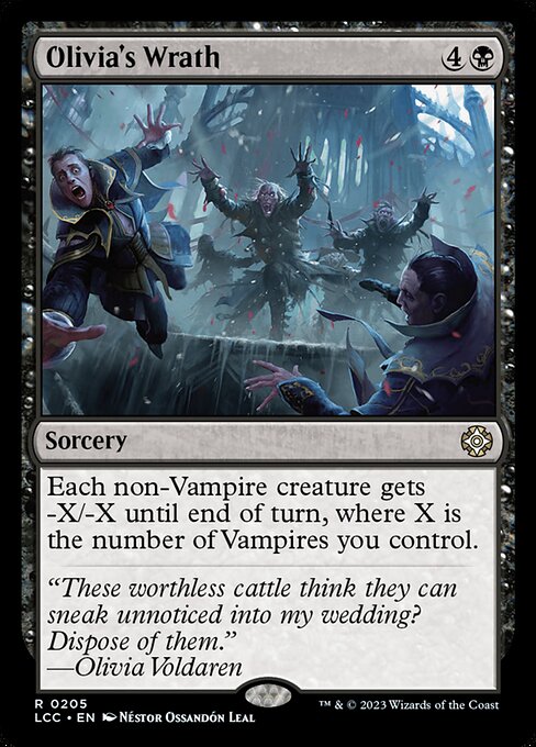 Olivia's Wrath - Commander: The Lost Caverns of Ixalan - R - 205