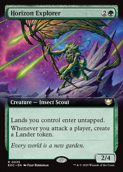 Horizon Explorer (Extended Art) - Commander: Edge of Eternities - R - 35