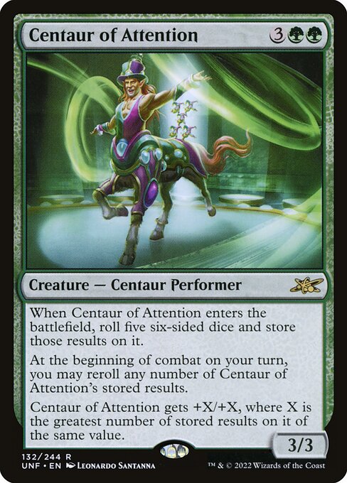 Centaur of Attention - Unfinity - R - 132