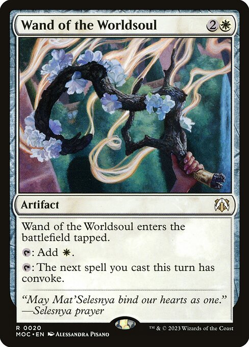 Wand of the Worldsoul - Commander: March of the Machine - R - 20