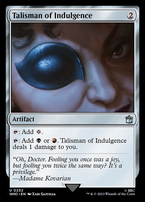 Talisman of Indulgence - Universes Beyond: Doctor Who - U - 252