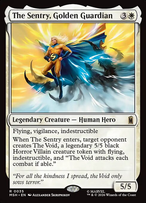 The Sentry, Golden Guardian - Marvel Super Heroes - R - 35