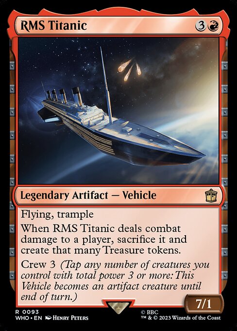 RMS Titanic - Universes Beyond: Doctor Who - R - 93