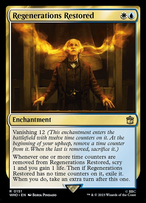 Regenerations Restored - Universes Beyond: Doctor Who - R - 151