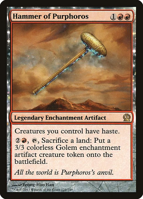 Hammer of Purphoros - Theros - R - 124