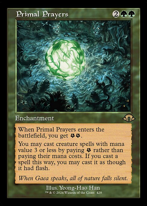 Primal Prayers (Retro Frame) - Modern Horizons 3 - R - 429