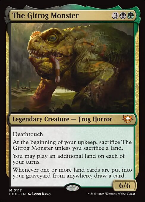The Gitrog Monster - Commander: Edge of Eternities - M - 117