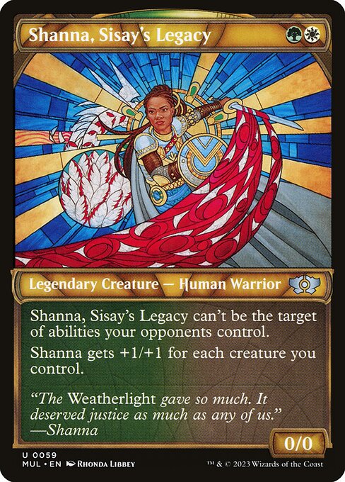 Shanna, Sisay's Legacy - March of the Machine: Multiverse Legends - U - 59