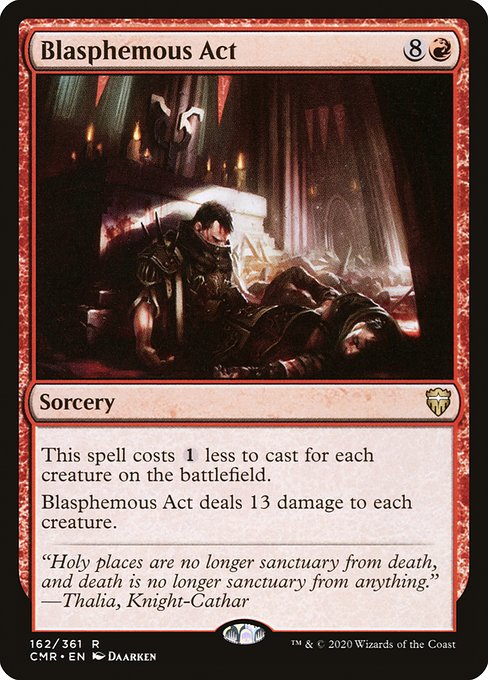 Blasphemous Act - Commander Legends - R - 162