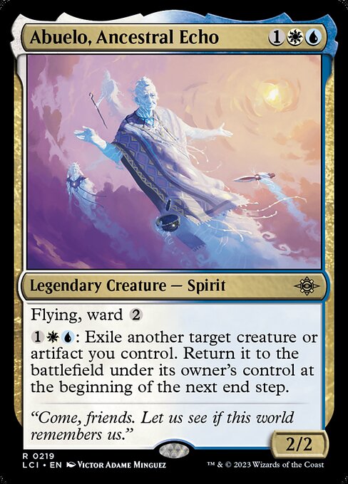 Abuelo, Ancestral Echo - The Lost Caverns of Ixalan - R - 219