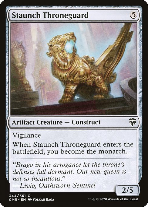 Staunch Throneguard - Commander Legends - C - 344