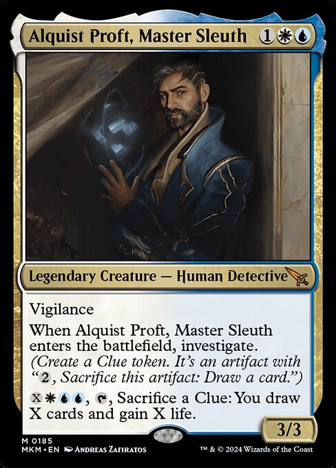 Alquist Proft, Master Sleuth - Murders at Karlov Manor - M - 185