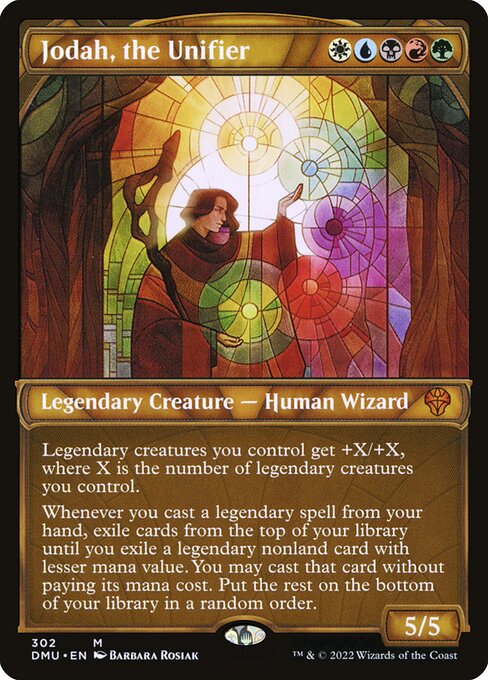 Jodah, the Unifier (Showcase) - Dominaria United - M - 302