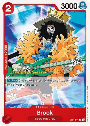 Brook - Super Pre-Release Starter Deck 1: Straw Hat Crew - C - ST01-011