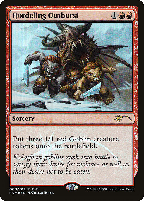 Hordeling Outburst - FNM Promos - P - 3