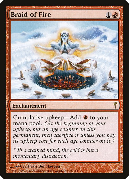 Braid of Fire - The List Reprints - R - 78