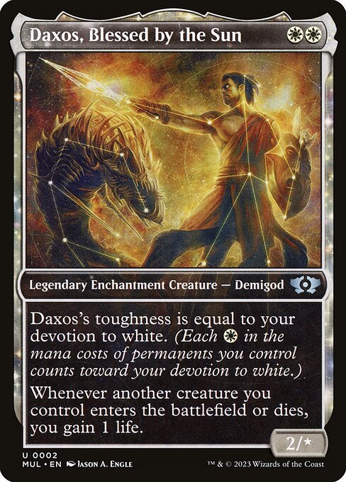 Daxos, Blessed by the Sun - March of the Machine: Multiverse Legends - U - 2