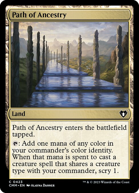 Path of Ancestry - Commander Masters - C - 423