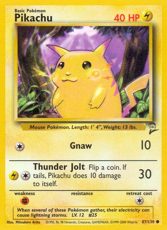 Pikachu - Base Set 2 - Common - 087/130