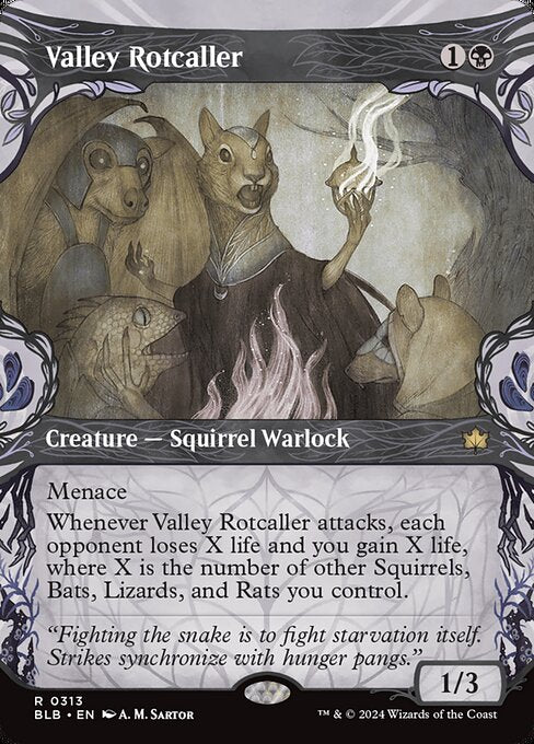 Valley Rotcaller (Showcase) - Bloomburrow - R - 313