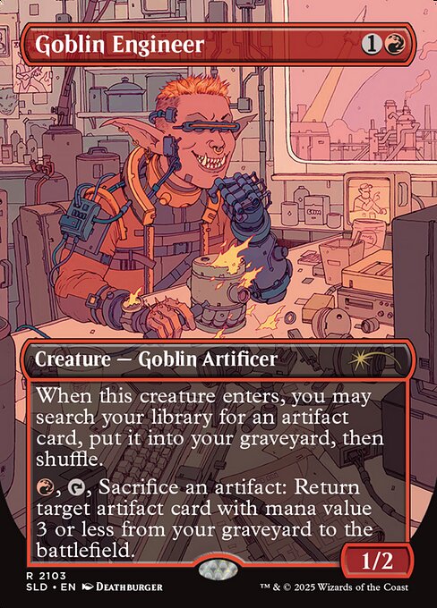 Goblin Engineer - Secret Lair Drop Series - R - 2103