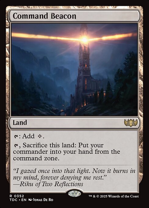 Command Beacon - Commander: Tarkir: Dragonstorm - R - 352
