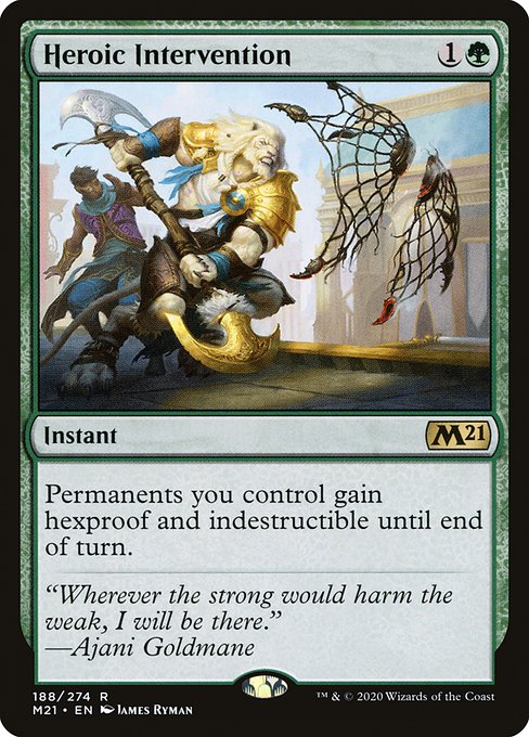 Heroic Intervention - Core Set 2021 - R - 188