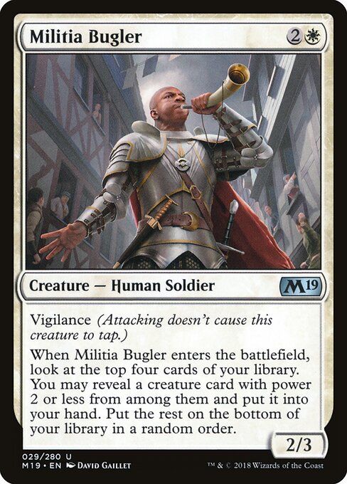 Militia Bugler - Core Set 2019 - U - 29