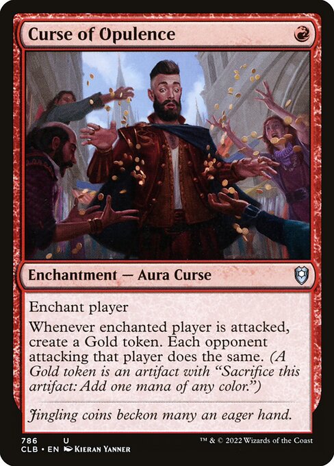 Curse of Opulence - Commander Legends: Battle for Baldur's Gate - U - 786