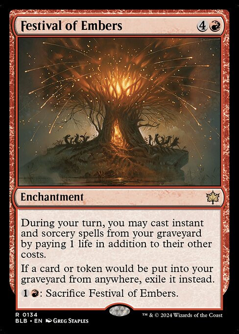 Festival of Embers - Bloomburrow - R - 134