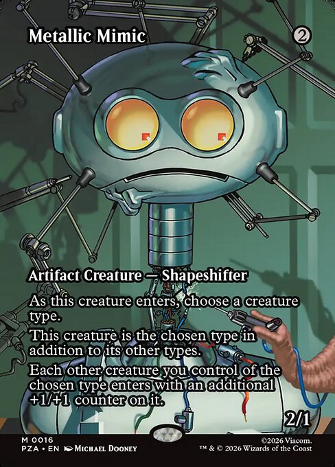 Metallic Mimic (Borderless) - Teenage Mutant Ninja Turtles Source Material - M - 16
