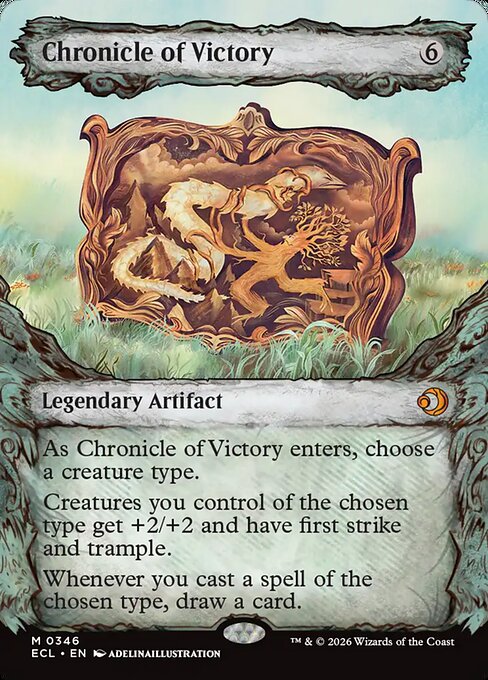 Chronicle of Victory (Showcase) - Lorwyn Eclipsed - M - 346