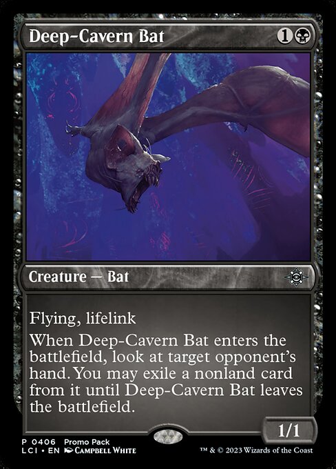 Deep-Cavern Bat - Promo Pack: The Lost Caverns of Ixalan - P - 406