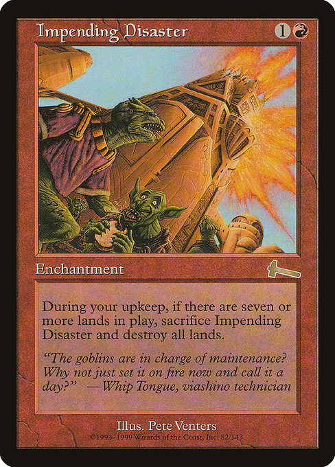 Impending Disaster - The List Reprints - R - 82