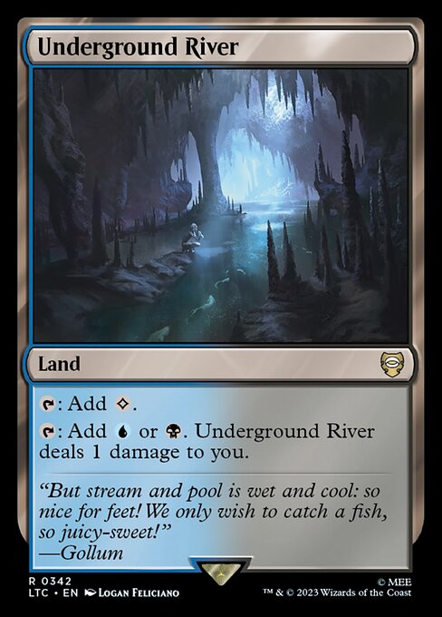 Underground River - Commander: The Lord of the Rings: Tales of Middle-earth - R - 342