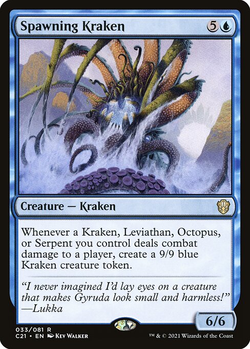 Spawning Kraken - Commander 2021 - R - 33