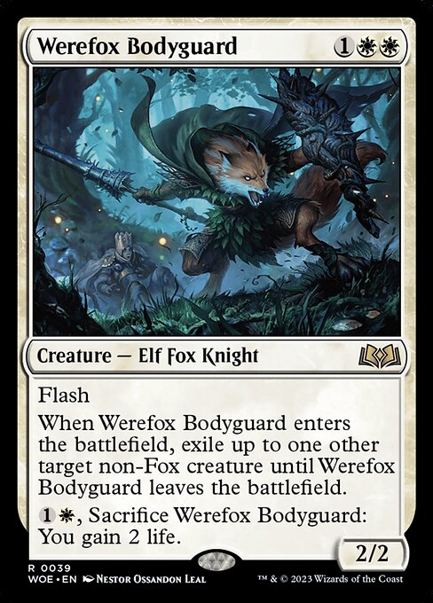 Werefox Bodyguard - Wilds of Eldraine - R - 39