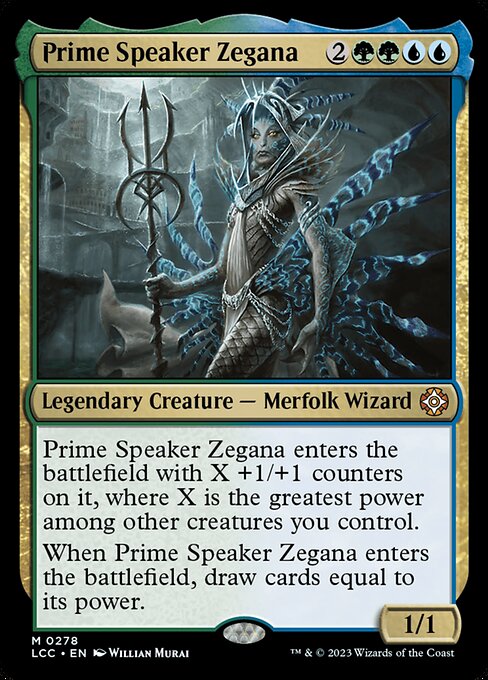 Prime Speaker Zegana - Commander: The Lost Caverns of Ixalan - M - 278