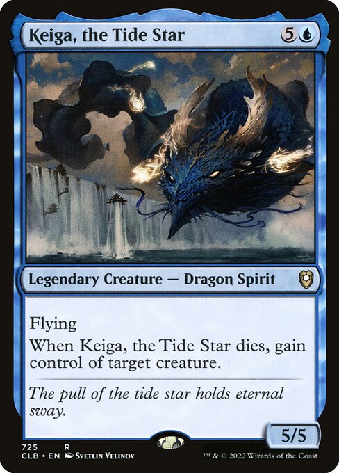 Keiga, the Tide Star - Commander Legends: Battle for Baldur's Gate - R - 725