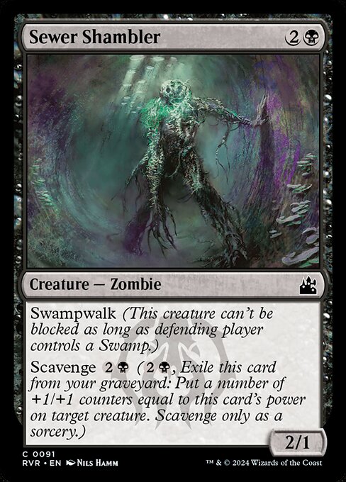 Sewer Shambler - Ravnica Remastered - C - 91