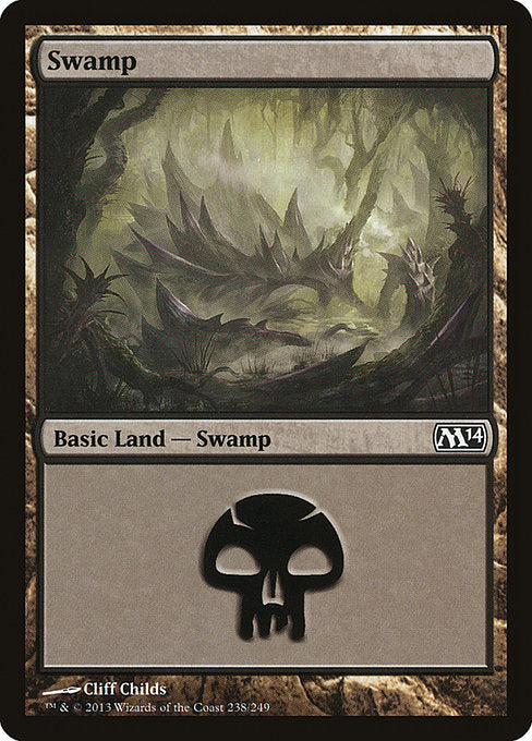 Swamp (238) - Magic 2014 (M14) - L - 238