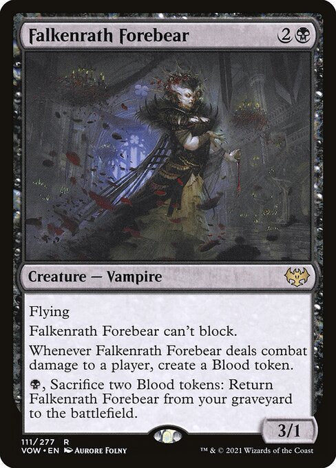 Falkenrath Forebear - Innistrad: Crimson Vow - R - 111