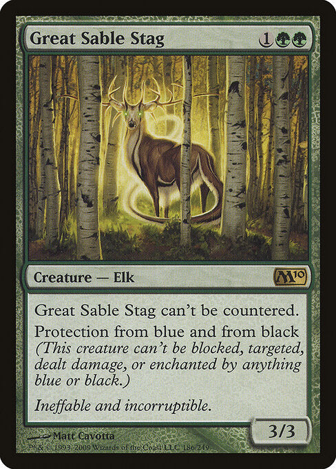 Great Sable Stag - Magic 2010 (M10) - R - 186