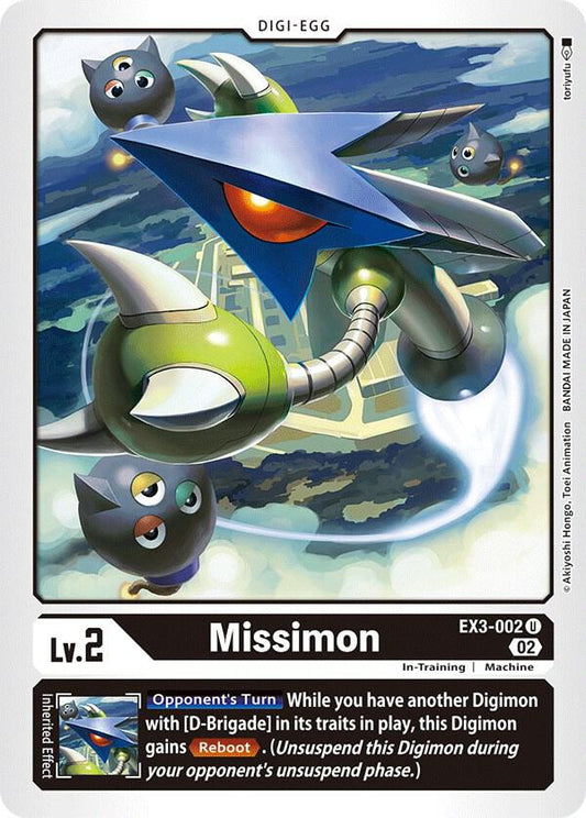 Missimon - Draconic Roar - Uncommon - EX3-002 U