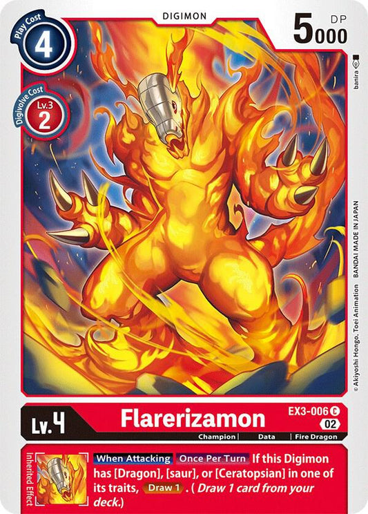 Flarerizamon - Draconic Roar - Common - EX3-006 C