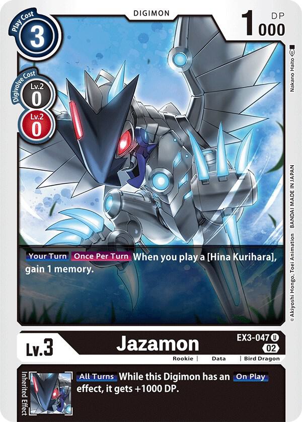 Jazamon - Draconic Roar - Uncommon - EX3-047 U