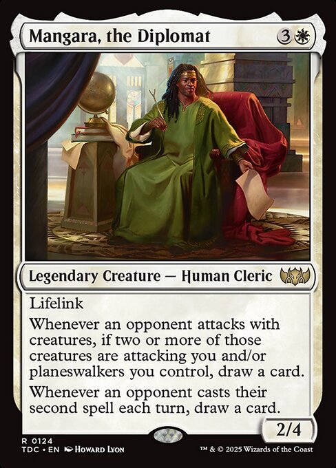 Mangara, the Diplomat - Commander: Tarkir: Dragonstorm - R - 124