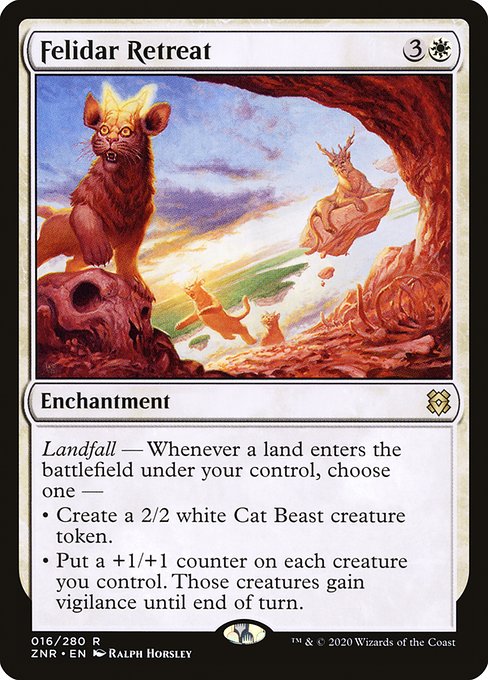 Felidar Retreat - Zendikar Rising - R - 16