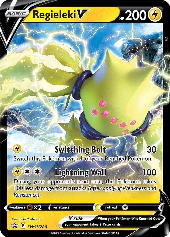 Regieleki V - SWSH280 - Jumbo Cards - Promo - SWSH280
